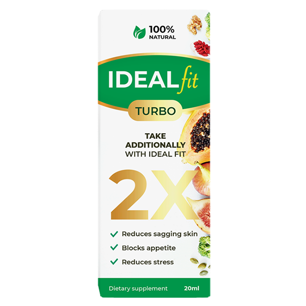 Idealfit Turbo – kvapky na podporu kontroly hmotnosti