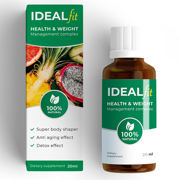 Idealfit – kvapky na podporu kontroly hmotnosti